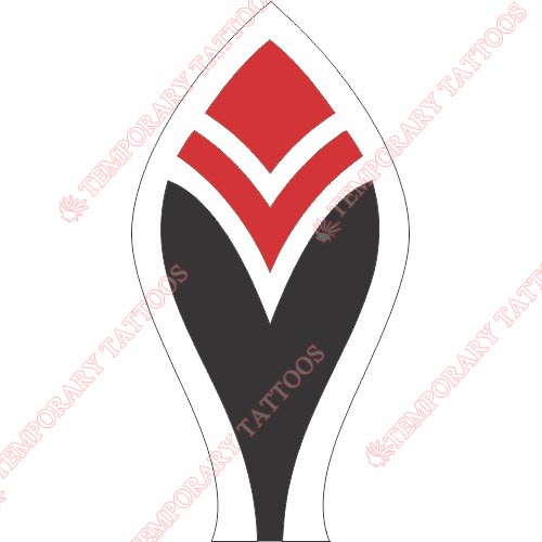 Atlanta Braves Customize Temporary Tattoos Stickers NO.1397